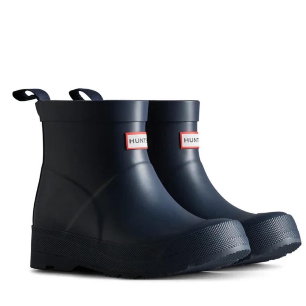 Hunter Kids Play Boot in Valtameri Blue Rubber | UK 1